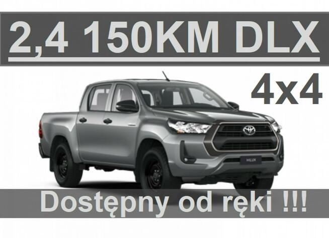 Toyota Hilux 2,4 150KM DLX 4X4  Dostępny od ręki !  Super Niska Cena 1935zł