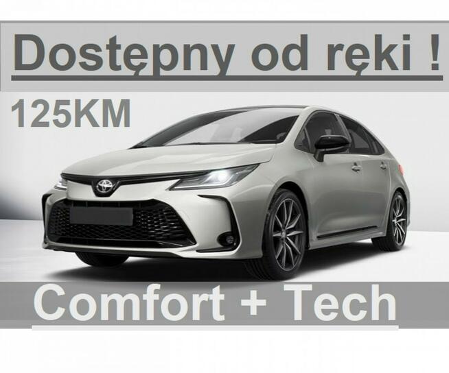 Toyota Corolla Nowa Niska Cena 125KM 1,5 Pakiet Tech Comfort Kamera Od ręki  1137zł