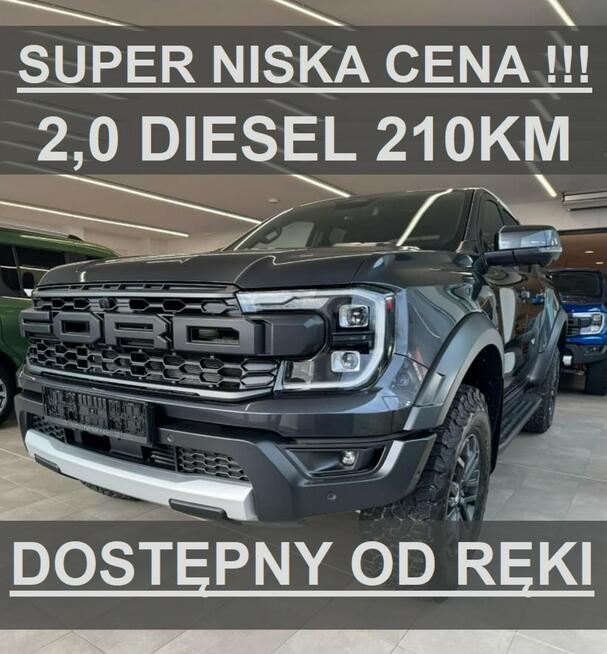 Ford Ranger Raptor Nowy Raptor 2,0 diesel 210KM Roleta elektr.  Super Niska Cena 3047zł