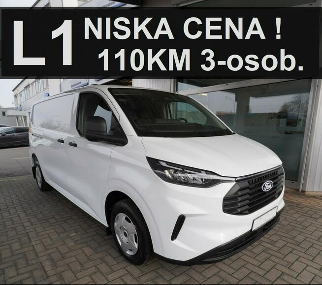 L1 Nowy Ford Custom 110KM L1 Dostępny od ręki Super Cena 1451zł