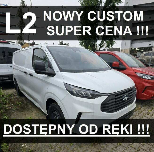 L2 Nowy Ford Custom 136KM L2  Dostępny od ręki Super Cena 1576zł