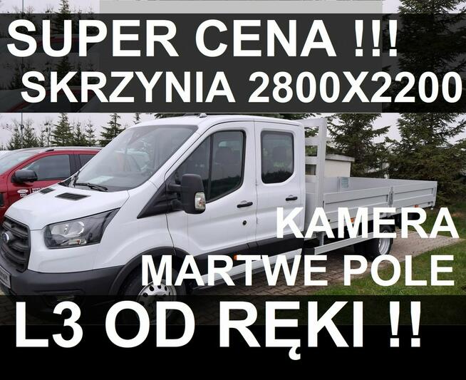 Ford Transit Skrzynia 2800 X 2200 130KM 7-os. 130KM Niska Cena od ręki 1701zł