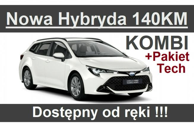 Toyota Corolla Nowa Hybryda 140KM 1,8 Pakiet Tech Comfort Kamera Dostępny  1434zł