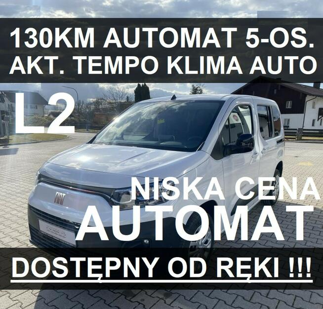 Nowe Doblo Combi Automat L2 130KM Super Niska Cena Od ręki 1320 zł