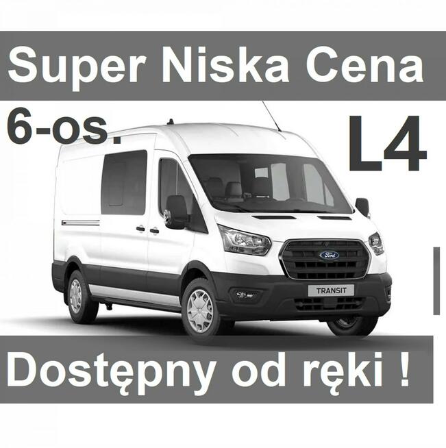 Ford Transit 130KM Brygadowy DCIV 6-os. Niska Cena Dostępny od ręki !  1733 zł