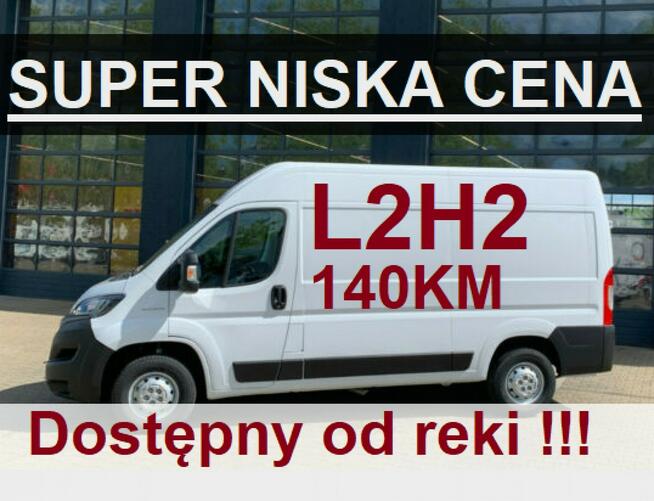 Fiat Ducato L2H2 140KM Super Niska Cena Dostępny od ręki Duży Ekran 1604zł