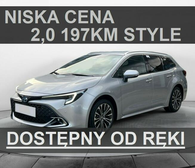 Toyota Corolla Style 2,0 196KM Kamera Super Niska Cena Dostępny od ręki 1594 zł