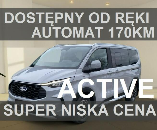 Ford Tourneo Custom L2 Active 170KM  Duża Konsola Niska Cena Dostępny od ręki 3165 zł