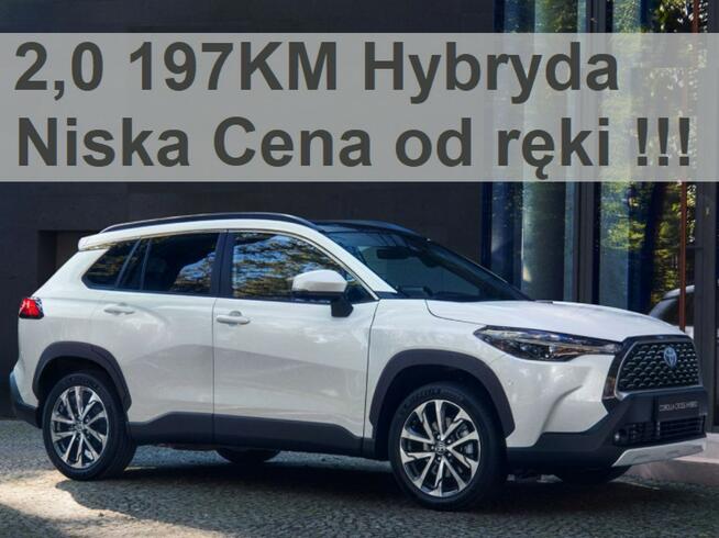 Toyota Corolla Cross 197KM Hybryda Style Kamera Niska Cena Dostępny od ręki 1780 zł