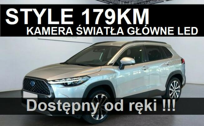 Toyota Corolla Cross 197KM Hybryda Style Kamera Niska Cena Dostępny od ręki 1780 zł