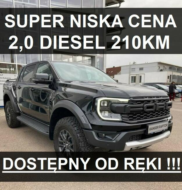 Ford Ranger Raptor Nowy Raptor 2,0 diesel 210KM Roleta elektr.  Super Niska Cena 3007zł