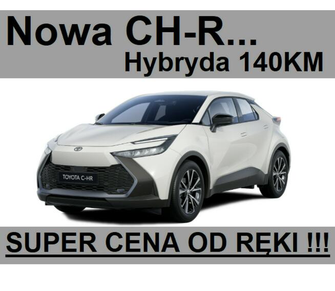 Toyota C-HR Nowa 140KM Hybryda Dostępna od ręki ! Wersja Style Niska Cena! 1625 zł