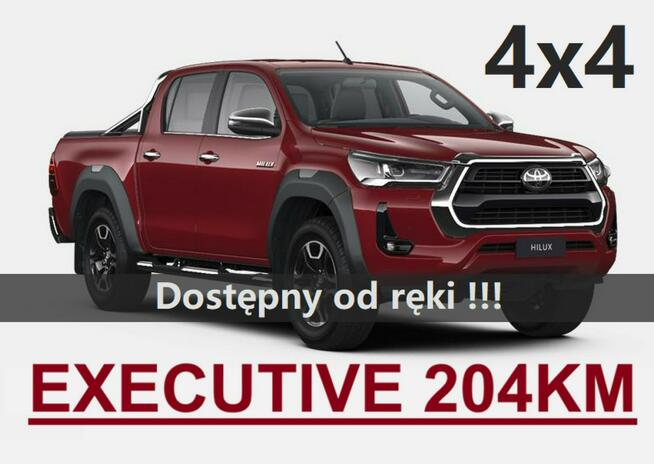 Toyota Hilux 2,8 204KM Executive Kamera 360 18" Felgi Super Cena od ręki !