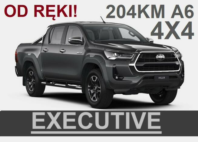 Toyota Hilux 2,8 204KM Executive Kamera 360 18" Felgi Super Cena od ręki !