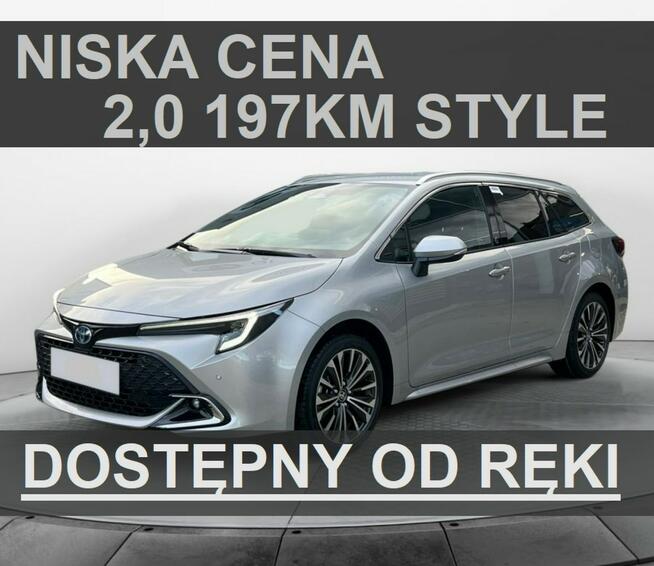 Toyota Corolla Style 2,0 196KM Kamera Super Niska Cena Dostępny od ręki 1594 zł