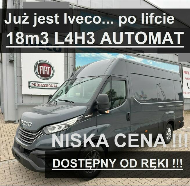 Iveco Daily 35S18A8H V L4H3 18m3 176KM Dostępny od ręki ! Pakiet Comfort Style 2331 zł