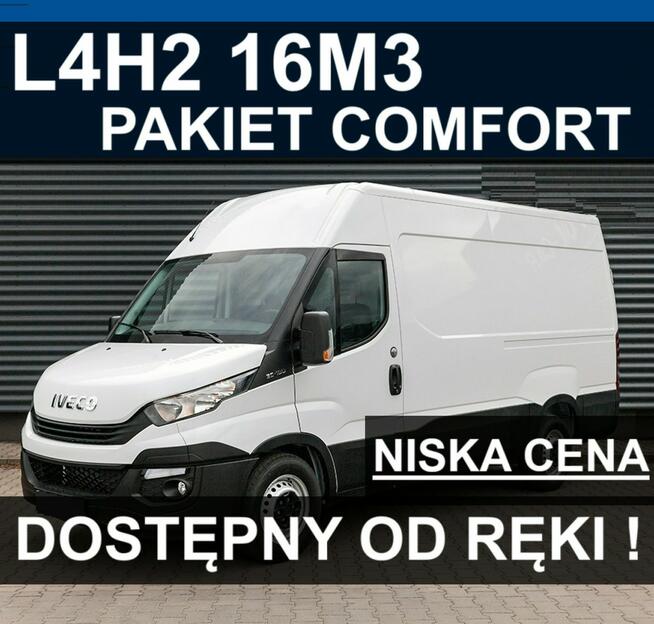 Iveco Daily 35S18A8H V L4H2 16m3 176KM Dostępny od ręki ! Pakiet Comfort 2064 zł Niska cena !