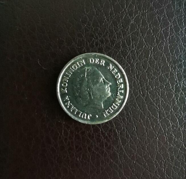 Moneta 10 centów, Holandia 1974 r.