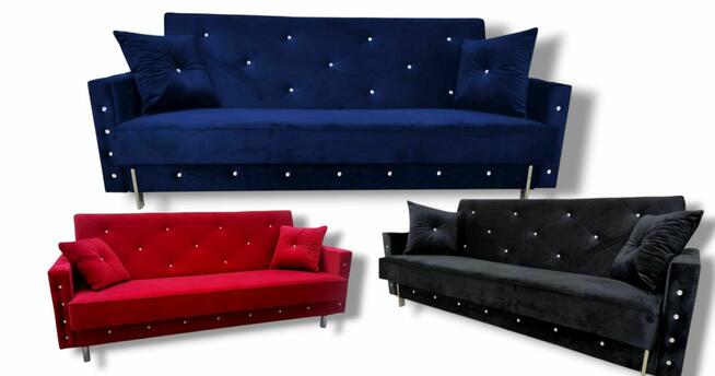 Wersalka Sofa Kanapa rozkładana pojemnik NOWA