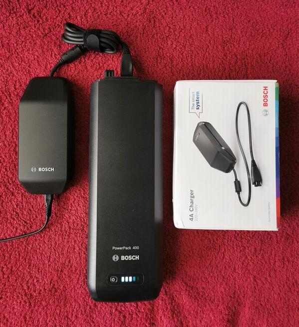 Bateria Bosch PowerPack 400Wh SMART na bagażnik 2024