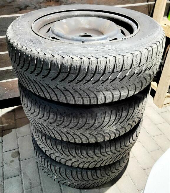 Koła stalowe 4x108 z oponami Michelin Alpin 185/65R15