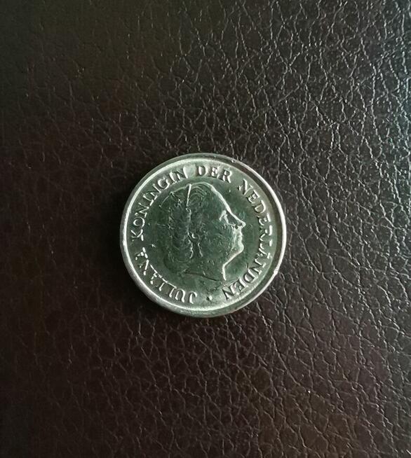 Moneta 10 centów, Holandia 1966 r.