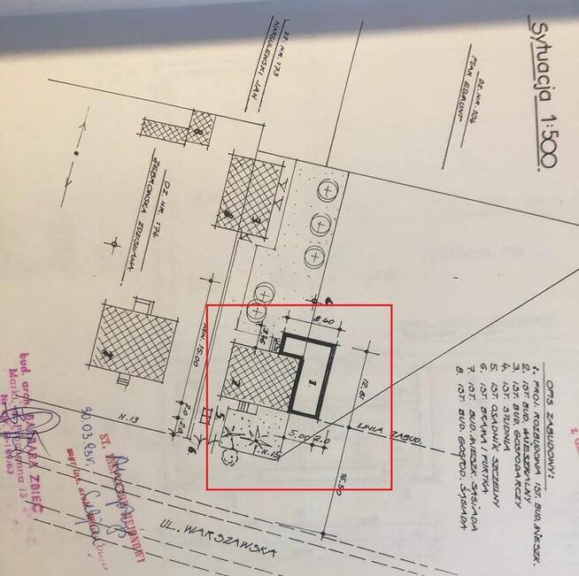 Duża działka z domem trasa na Mazury DK61 Ostrołęka