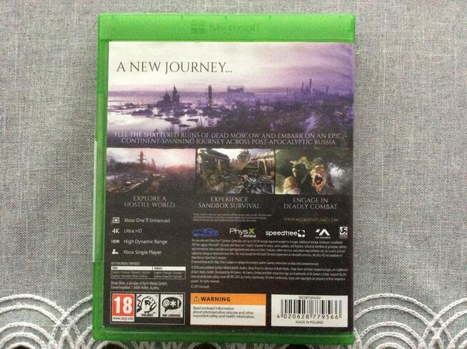 Sprzedam grę na konsolę Xbox Metro Exodus