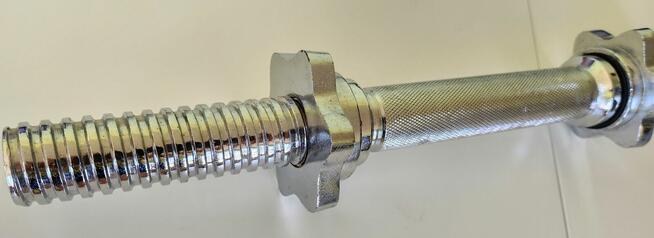 Gryf krotki śrubowy 38 cm / 28 mm