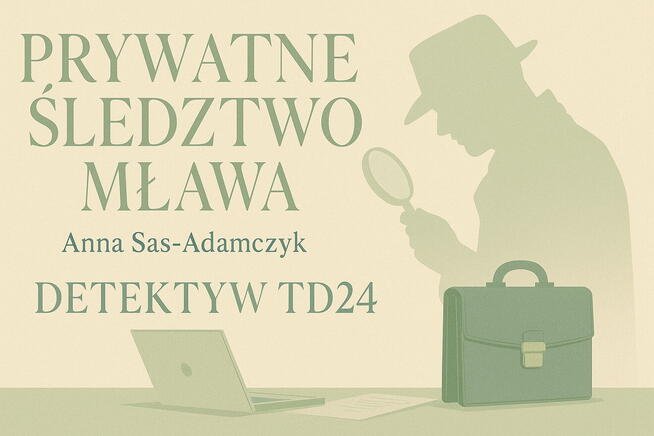 Prywatny Detektyw Mława – Anna Sas-Adamczyk – DetektywTD24