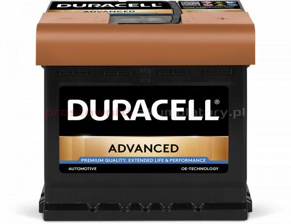 Akumulator Duracell Advanced DA44 12V 44Ah 450A