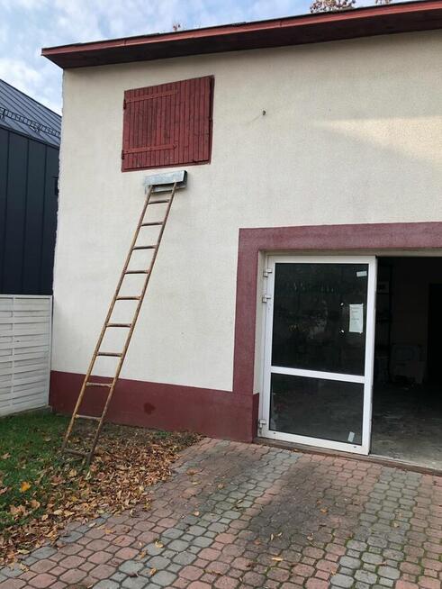 Budynek usługowy trasa DK61 duża działka handel przemysł