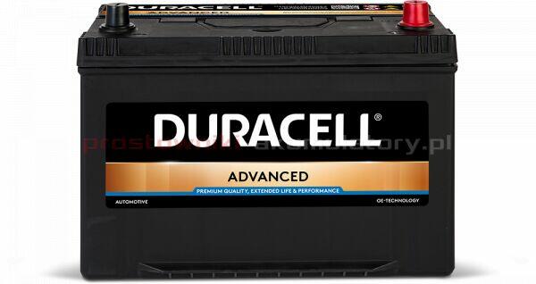 Akumulator Duracell Advanced DA95 12V 95Ah 780A Azja P+