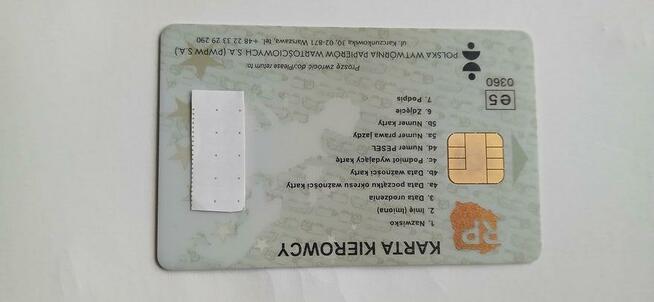 Kierowca C lub CE + HDS