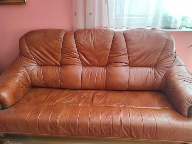 Sprzedam dwie kanapy skórzane Swarzędz