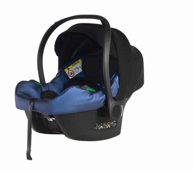 Navi - Metalic Blue Gold - 3w1 - Wózek dziecięcy - Kajtex