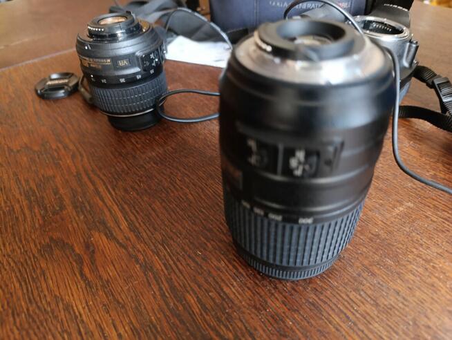 Nikon D3200 / obiektyw VR DX AF-S Nikkor 18-55 55-300