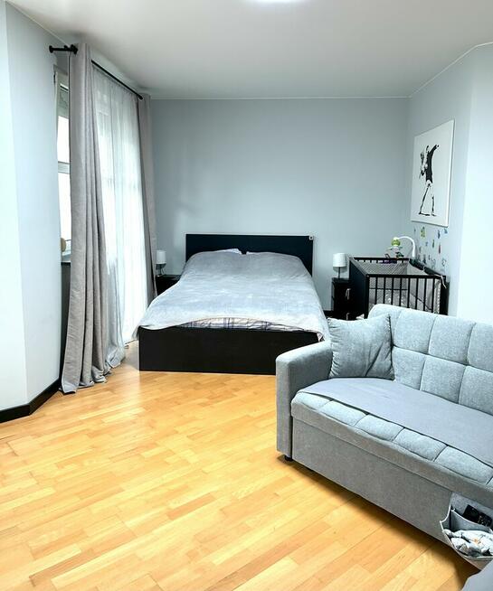 Ciche mieszkanie z ogródkiem i klimatyzacją