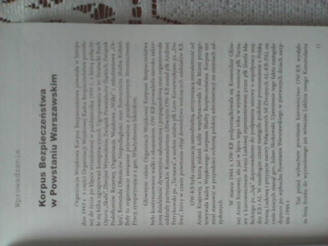 autograf. Batalion KB Nałęcz w Powstaniu Warszawskim