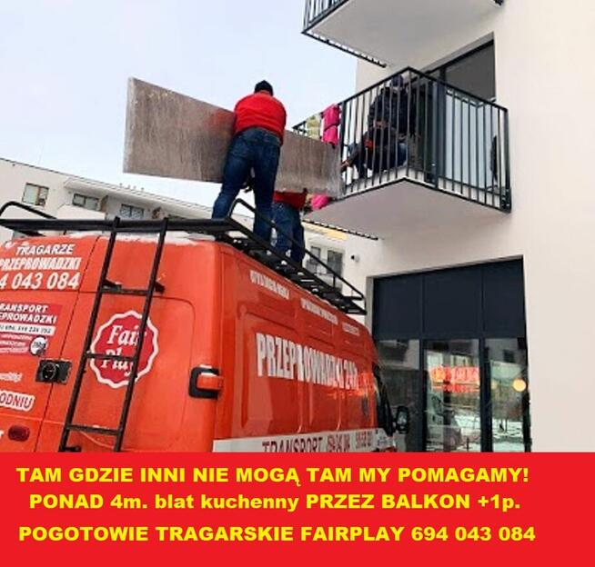 TRAGARZE POGOTOWIE 24h KAŻDE PIĘTRO!!! WNOSIMY/ZNOSIMY CIĘŻ