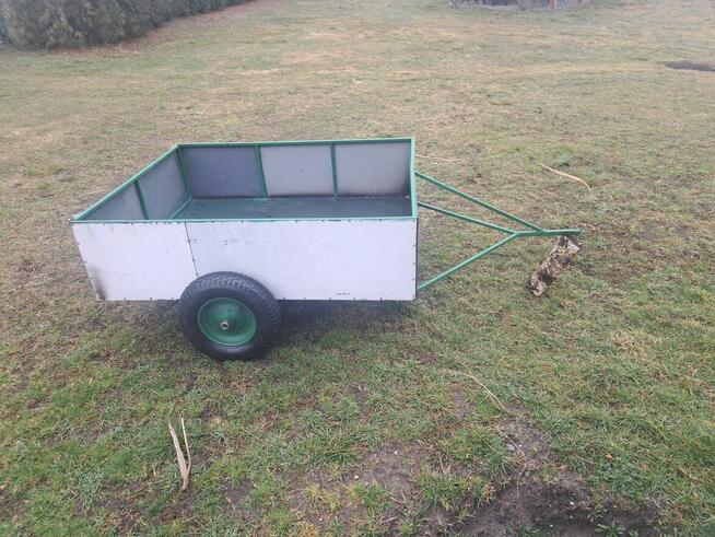 Przyczepka do traktorka ogrodowego quada