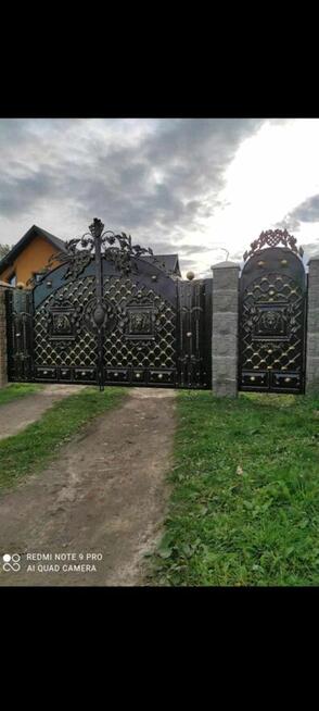 Brama wjazdowa dwuskrzydłowa