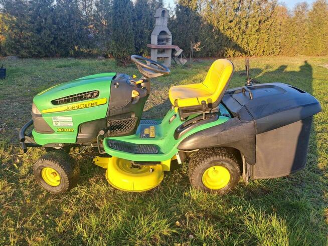 Kosiarka traktorek John Deere X135R v2 18hp