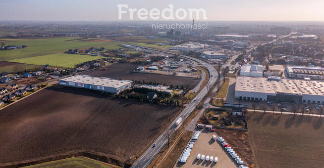 Działka przemysłowo-usługowa, świetna lokalizacja.