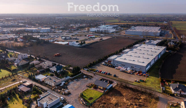 Działka przemysłowo-usługowa, świetna lokalizacja.