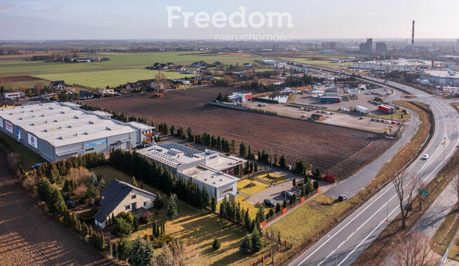 Działka przemysłowo-usługowa, świetna lokalizacja.