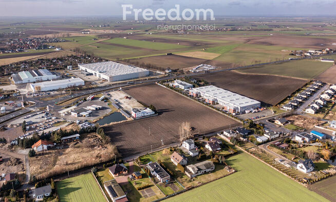 Działka przemysłowo-usługowa, świetna lokalizacja.