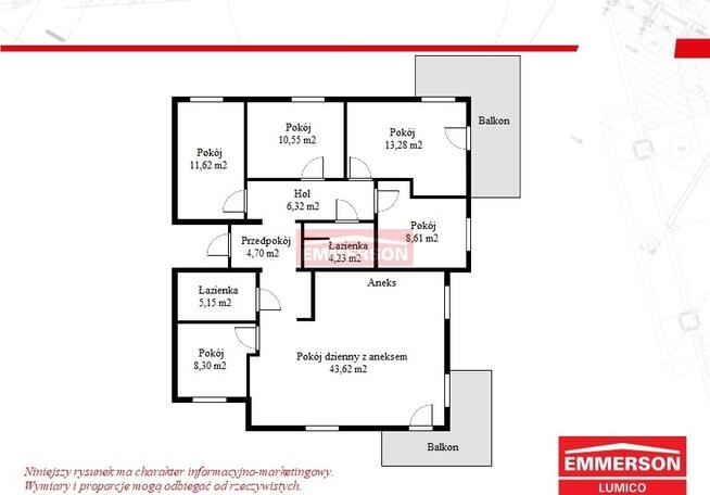 Piękny duży apartament/ niska zabudowa