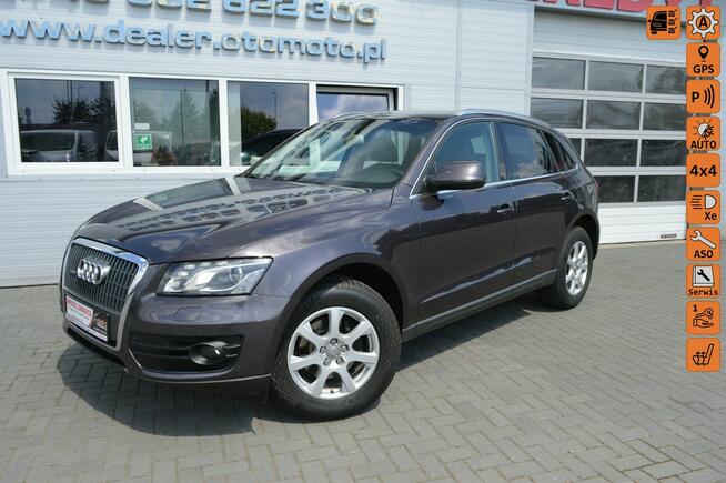 Audi Q5 2.0 TDI Qattro Automat Serwis Bi-Xenon LED Navi Skóra