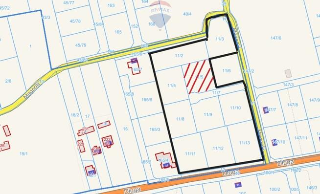 KALEŃ - na sprzedaż działka (MN/U) -1202 m2